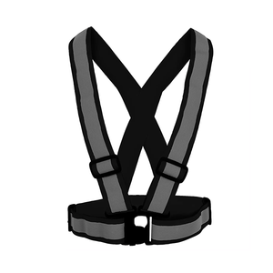 Harnais de sécurité jaune fluorescent de classe 1 ANSI pour la protection contre les chutes, ceinture de <span class=keywords><strong>gilet</strong></span> réfléchissant avec bande réfléchissante de 4 cm, logo personnalisé - Product Image 3