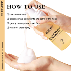 Un coreano per la cura della pelle idratante schiumogeno detergente delicato alleggerimento olio detergente per il viso aminoacido lavaggio viso detergente - Product Image 5