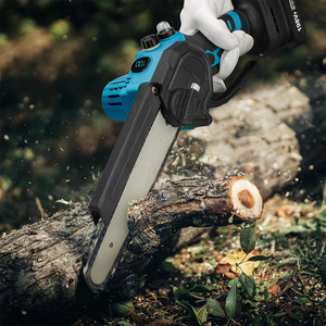 Mini-tronçonneuse industrielle portative en acier, à batterie, pour la coupe du bois et l'élagage des arbres, personnalisable (OEM pris en charge) - Product Image 2