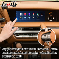 8 + + GB 13 مشغل سيارة لاسلكي لسيارة لكزس LC500h-واجهة فيديو بنظام تحديد المواقع والملاحة مع التحكم باللمس LC500