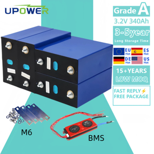 ULi Brand New Lifepo4 <strong>Battery</strong> LFP <strong>Square</strong> 3.2V 340Ah High Capacity Grade a <strong>Battery</strong> for Energy Storage System - Product Image 1