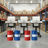 Machine de pulvérisation de mousse PU électrique portable automatique avec pompe pour l'emballage