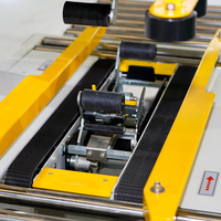 YUPACK FXJ-6050 standard bande automatique boîte cas carton scellant avec haut et bas lecteur