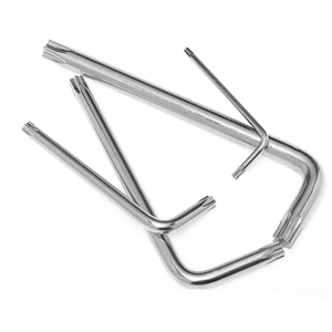 <span class=keywords><strong>Clé</strong></span> Torx en L en acier nickelé T10 T15 T20 T25 T27 T30 T40 <span class=keywords><strong>T45</strong></span> T50 pour vis - Product Image 4