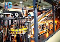 Machine de soufflage de bouteilles automatique à moteur pour PET/PP, pour la production industrielle de boissons et d'eau