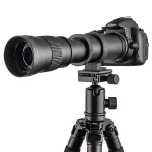 DSLR 카메라 420-800mm f/8.3 프리셋 망원 렌즈 dslr D5500 D3300 D3200 D5300 D3400 D7200 D750 D3500 D7500 D500