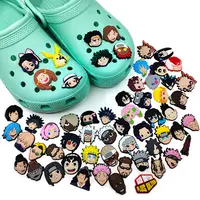DreamCatching 14pcs Naruto Anime Croc Shoe Charms Fits for DIY Clog  Sandals Decoration PVC Cartoons Shoe Charms Different Shoes Accessories   Amazonin Shoes  Handbags