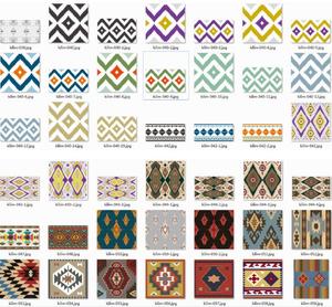 Fodere per <span class=keywords><strong>cuscini</strong></span> bohémien per decorazioni domestiche, federe stampate geometriche 45x45cm - Product Image 6