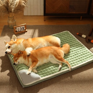 USMILEPET Cama Ecológica para Perros Pequeños y Grandes, Colchoneta Gruesa para Dormir Profundamente, Desmontable y Lavable para Invierno - Product Image 1