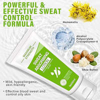 BLIW Marque privée Vente en gros Naturel Efficace Hydratant Frais Déodorant Visage Antisudorifique Absorbant la sueur Lotion Crème
