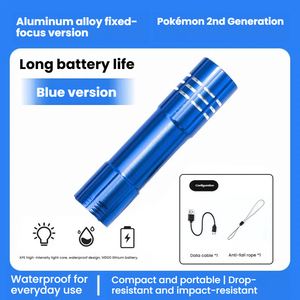 Linterna Portátil Mini Pocket Elf de 3W, Recargable, Resistente al Agua IP65, Enfoque Ajustable, Distancia del Haz de Luz de 0-200M, LED, para Camping al Aire Libre - Product Image 1