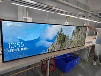69.3 pouces Smart Android Ultra Wide Moniteur Intérieur Stretch Bar LCD Écran D'affichage Publicitaire pour Bus Métro Centre Commercial