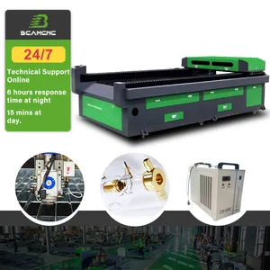 Good price 1325 1530 2030 300W mixed co2 laser wood and metal cutting machine for iron sheet metal acrylic