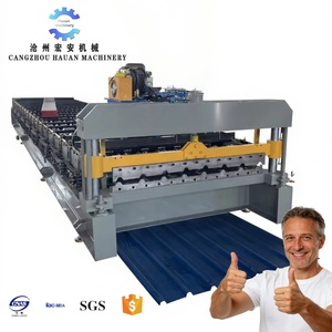 Maquinaria de producción de tejas de acero con aislamiento térmico para áreas de baja temperatura, con motor de rodamiento de conformación por rodillos totalmente automático - Product Image 1