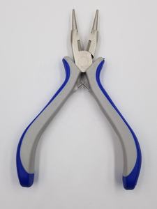 Coupeur latéral-pince à nez rond Outils d'extension de cheveux à poignée plate - Product Image 3