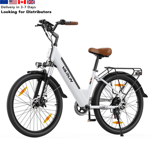 Stock d'entrepôt britannique 75oW 48V vélo de ville électrique pour adultes longue portée intégré en acier au carbone Ebike Walkthrough électronique - Product Image 1
