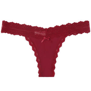Intimo Femminile Vendita Calda, Perizoma di Lusso in Pizzo Lucido a Vita Bassa, Grazioso Slip da Donna - Product Image 6