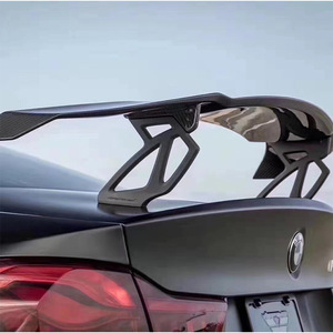 Alerón de fibra de carbono Real Universal Sedan Car GT para CIVIC mk8 Lexus <span class=keywords><strong>F</strong></span> Sport Ford Focus MK2 spoiler Lexus IS 250 traseir - Product Image 2