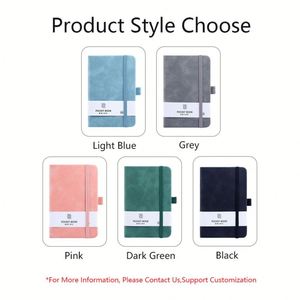 Cuaderno Personalizado A5 A6 A7 para Estudiantes con Banda Elástica de Cuero PU Colorida, Libreta de Notas al por Mayor para Material Escolar - Product Image 3