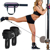 Protège-cheville en néoprène réglable et multidirectionnel multifonctionnel pour sports de loisirs avec boucle de fixation pour tous les sports