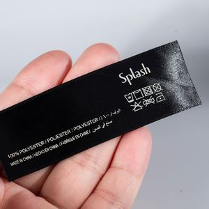 Etiquetas Colgantes Tejidas Coloridas con Logotipo de Marca de Diseño Personalizado, Etiquetas de Precio para Ropa al por Mayor - Product Image 2