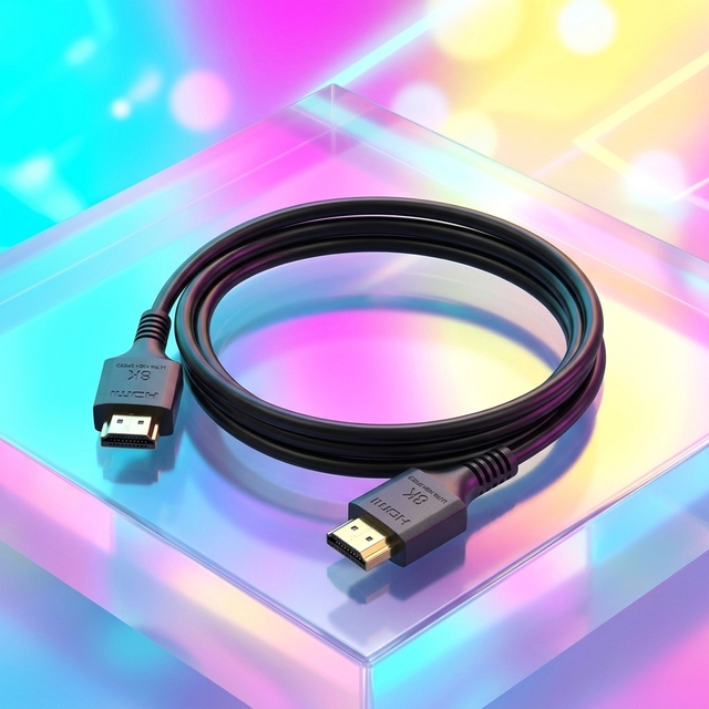 UHD 8K for Ultra SLIM H DMI Kabel H DMI2.1 Male to Male Cable with Super High Speed 48Gbps to Czech Poland Ukraine France