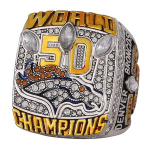 Bague de championnat Denver <span class=keywords><strong>Mustang</strong></span> 2015 MVP Manning pour homme - Product Image 1