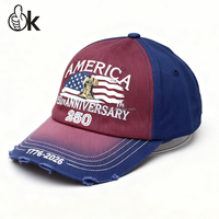 Casquette de baseball réglable 6 panneaux 2026, en denim délavé vintage, casquette de course, casquette de papa, casquette Barbas avec logo personnalisé