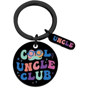 Porte-clés en acier inoxydable Igvean sur le thème des super-héros d'Halloween pour oncle, nièce, neveu et hommes - Cadeau cool pour accessoires de voiture - Product Image 5
