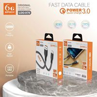 Kabel Data USB C RYELSOL X70 0D4.5 Nylon dengan Pengisian Cepat 3A, Pelindung Kepang, Sesuai Standar QC untuk Ponsel