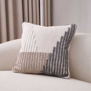 Custom Luxury Boho <b>Throw</b> Pillow <b>Covers</b> Polyester Cotton Home Decor Couch <b>Sofa</b> Bed Living Room Character Dot Leaves Festival - Product Image 2