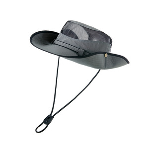 Chapeau de pêcheur PASUXI à séchage rapide en maille, chapeau de soleil à large bord pour femmes, chapeau de pêche respirant, casquette d'été - Product Image 6