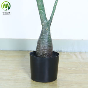 Prix de gros Bonsaï en plastique en pot Pachira Aquatica arbre à billets plante décorative de Noël festif - Product Image 6