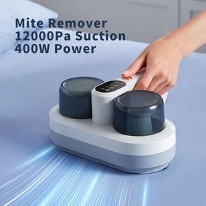 Aspirateur anti-acariens 400W à deux tasses, dédié à la chambre, portable, avec fonction UV pour l'élimination des acariens - Product Image 2