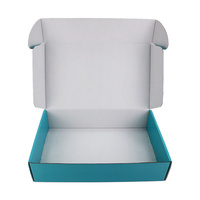 Boîte de courrier en Carton avec Logo personnalisé, pour vêtements de bébé, chaussures, chapeau, expédition, boîtes d'emballage en Carton ondulé couleur
