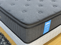 Meubles de maison Matelas orthopédiques britanniques personnalisés pas cher matelas compressé queen ferme lit king size enroulable dans une boîte