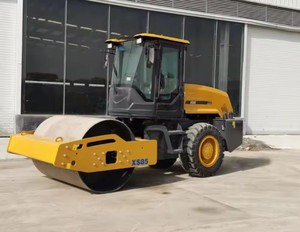 Rouleau compacteur vibrant hydraulique à tambour unique XS85 <span class=keywords><strong>de</strong></span> 7,5 tonnes pour la compactation des fondations et les travaux <span class=keywords><strong>de</strong></span> construction - Product Image 4