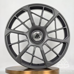Cerchi in Lega Forgiati 722Auto 18-20 Pollici, Design Reticolare Profondamente Concavo, 5x112 5x114.3 5x120, Colore Gunmetal per <span class=keywords><strong>BMW</strong></span> X1 <span class=keywords><strong>X2</strong></span> Mercedes GLA Audi Q3 - Product Image 1