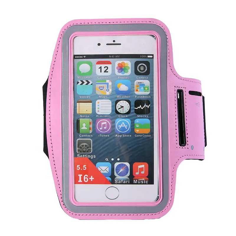 Funda protectora para el brazo para entrenamiento deportivo, resistente al agua, para correr, sensible al tacto, para iPhone y teléfono móvil