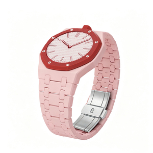 Nouveau <span class=keywords><strong>bracelet</strong></span> de montre de luxe en céramique, <span class=keywords><strong>bracelet</strong></span> de remplacement pour <span class=keywords><strong>Swatch</strong></span> & AP Royal Pop, <span class=keywords><strong>bracelet</strong></span> de montre personnalisé avec étui - Product Image 4