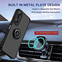 Casing ponsel dipasang di mobil, untuk Infinix Hot 20 4G 5G, casing pelindung belakang kulit cincin jari dengan cincin magnetik TPU PC Anti jatuh