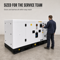Groupe électrogène diesel Cummins 60 kW 75 kVA, alternateur Stamford, silencieux, châssis ouvert, remorque, démarrage automatique, triphasé 50/60 Hz