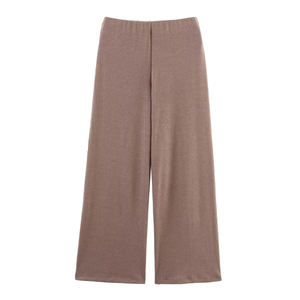 Women 2026 <b>Summer</b> New Chic Fashion Straight Elastic Waist Anti-Wrinkle Vintage High Waist <b>Pants</b> - Product Image 1