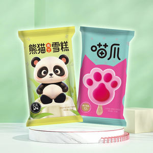 Tianbing Katzenpfoten-förmiges Frucht- und Schokoladen-Eiscreme-Pudding 75g/Beutel Verzehrfertiger Exotischer Snack-Dessert - Product Image 4