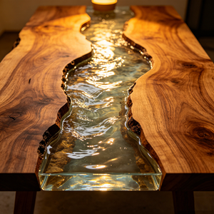 Factory 3:1 20kg/set <b>Clear</b> Art Epoxy Resin Epoxy Casting for <b>Table</b> Coast Resin Kit Epoxy for Wood River <b>Table</b> Deep Pour Casting - Product Image 4