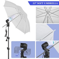 Kit d'éclairage Softbox pour studio photo de streaming en direct Takenoken avec système de support de fond pour la photographie