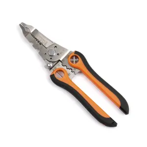 Electric Steel Cut Tool Crimping Pliers Cutting Wire Stripper Crimping Pliers Wire Stripper Tool For Drill