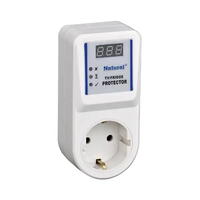 Protecteur de Tension Naturel Haut-Bas 230V Type EU, Contrôleur de Tension, Régulateur de Tension d'Alimentation