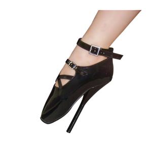 Big Size Pompen Vrouwen Schoenen Super Hoge Stiletto Ballet Schoenen Fetish Sm Voet Restraint Night Club Pole Dance Stripper Schoenen vrouwen - Product Image 1