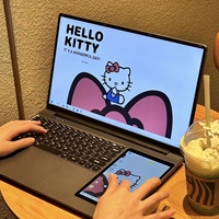 Ordinateur portable CoreNest New 2026 à double écran de 15,6 pouces pour le dessin et le bureau, Intel N95, 16 Go de RAM avec écran secondaire de 7 pouces